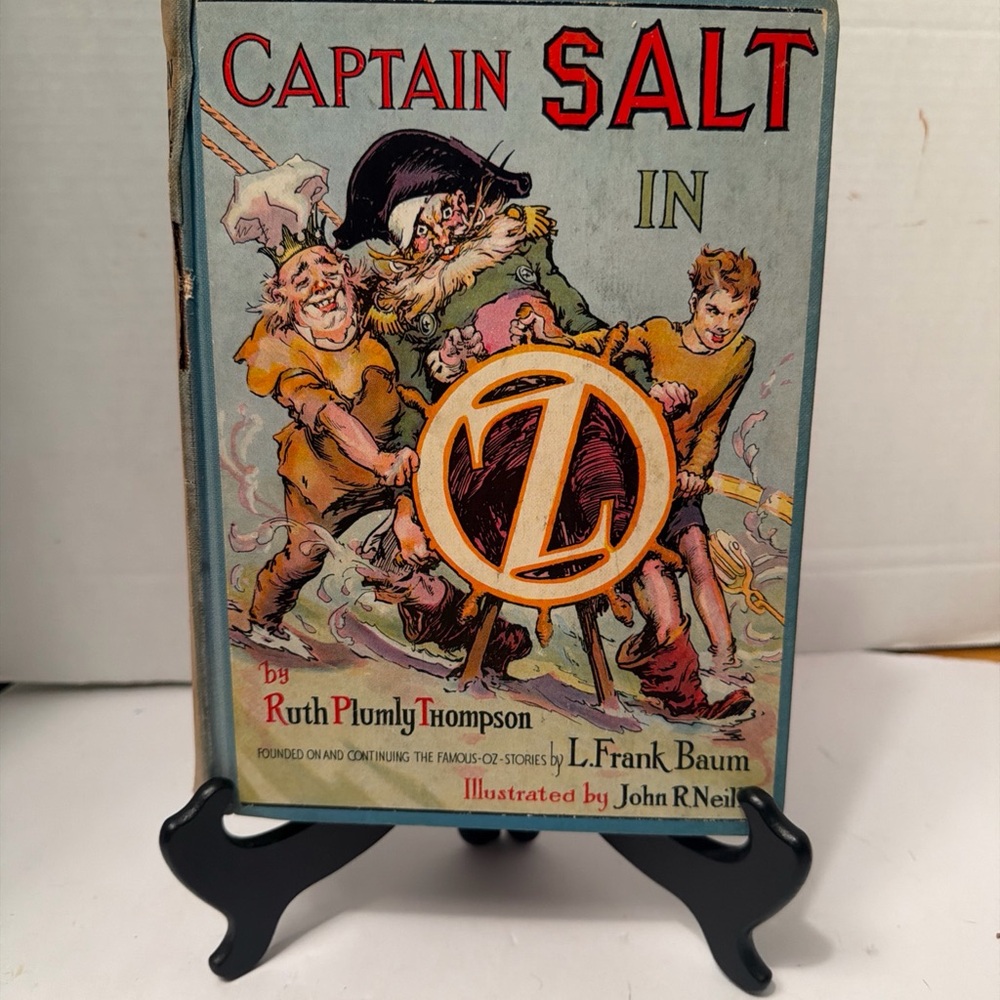 Captain Salt by Ruth Plumly Thompson - Illustrated Vintage Book 1936
